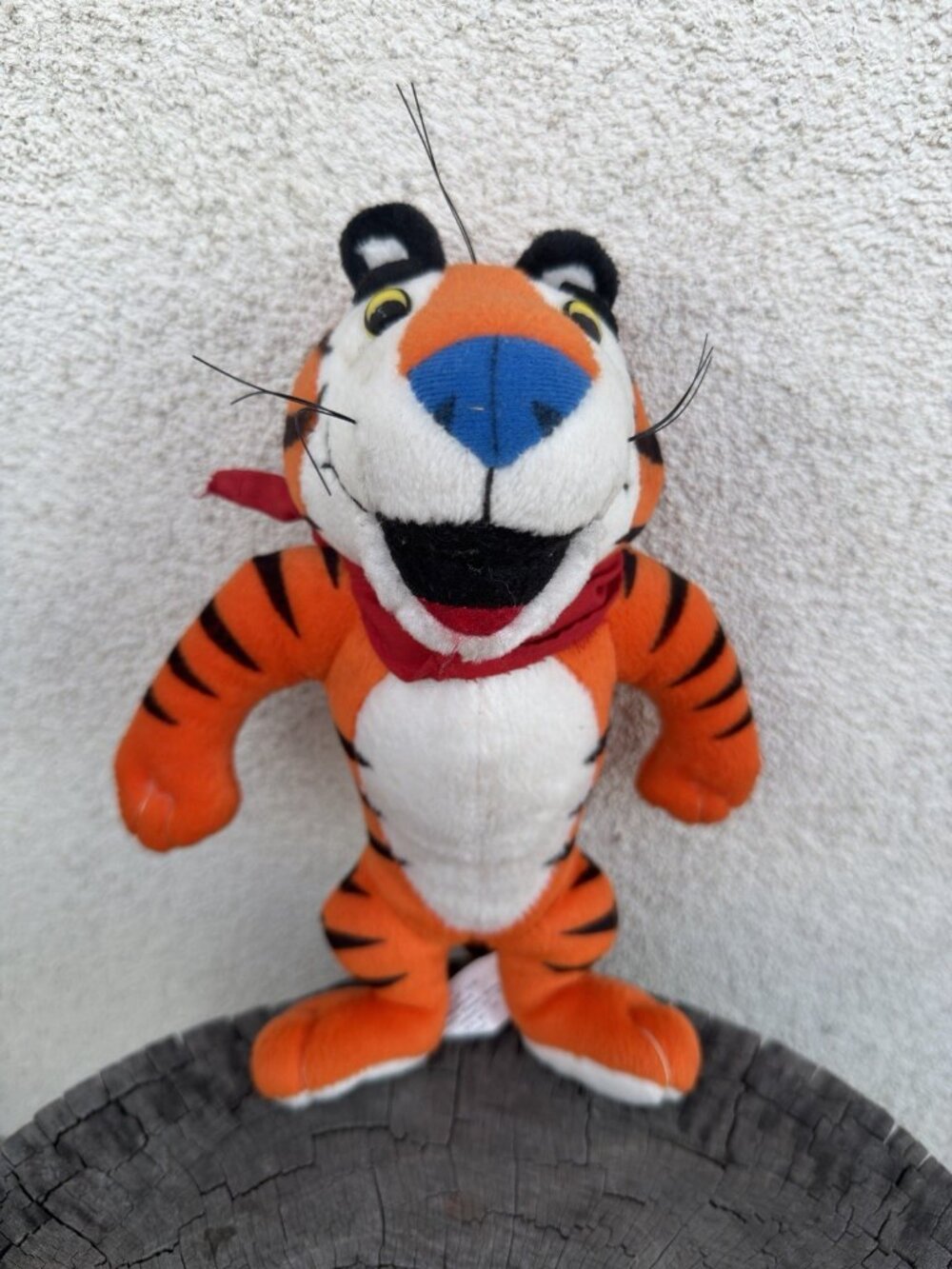 Tony The Tigger Kelloggs Cereal Plush 8" Vintage 1997
